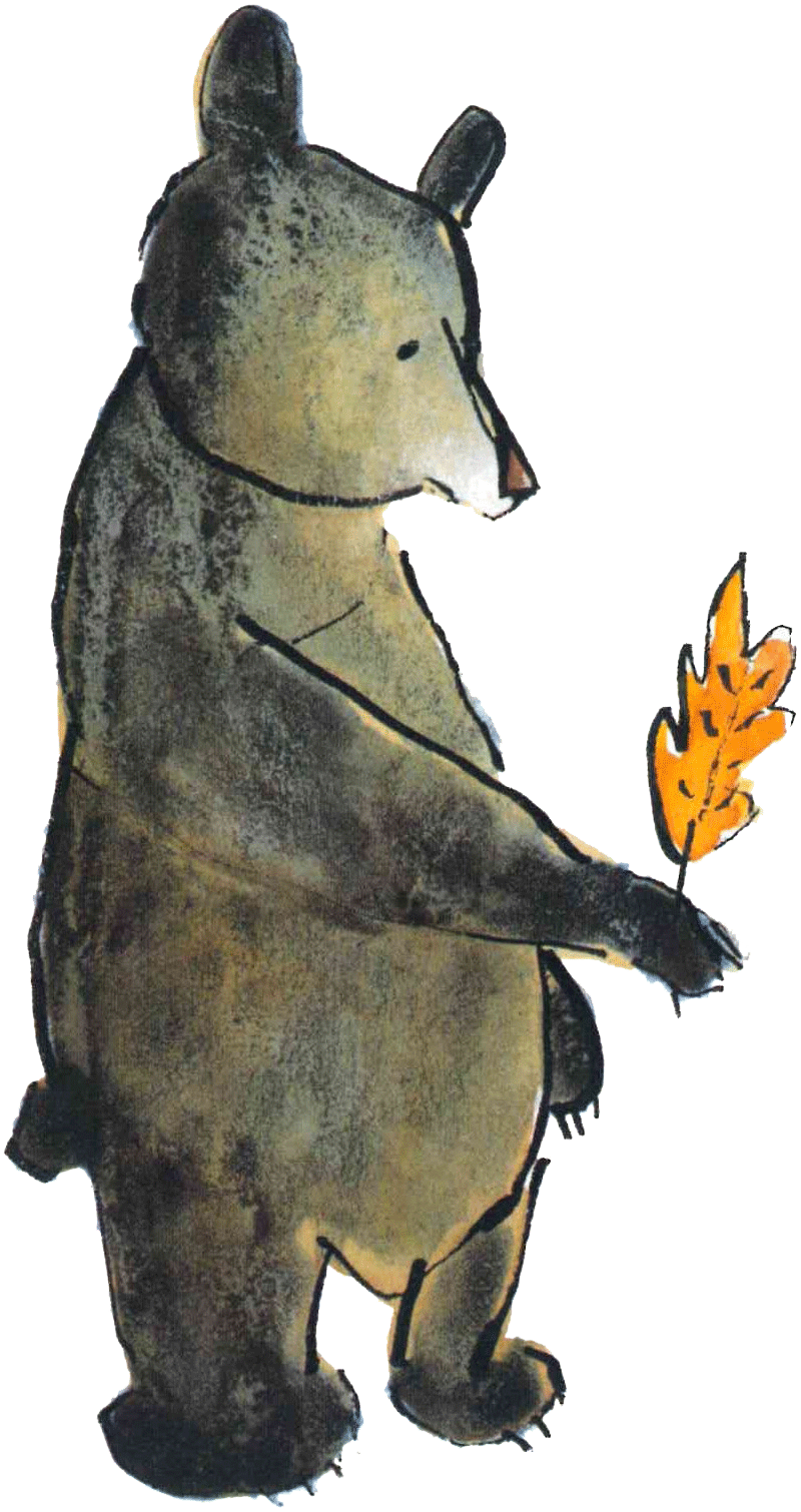 Leaves Bear - Storywalk