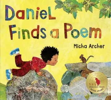 Daniel finds a poem book cover