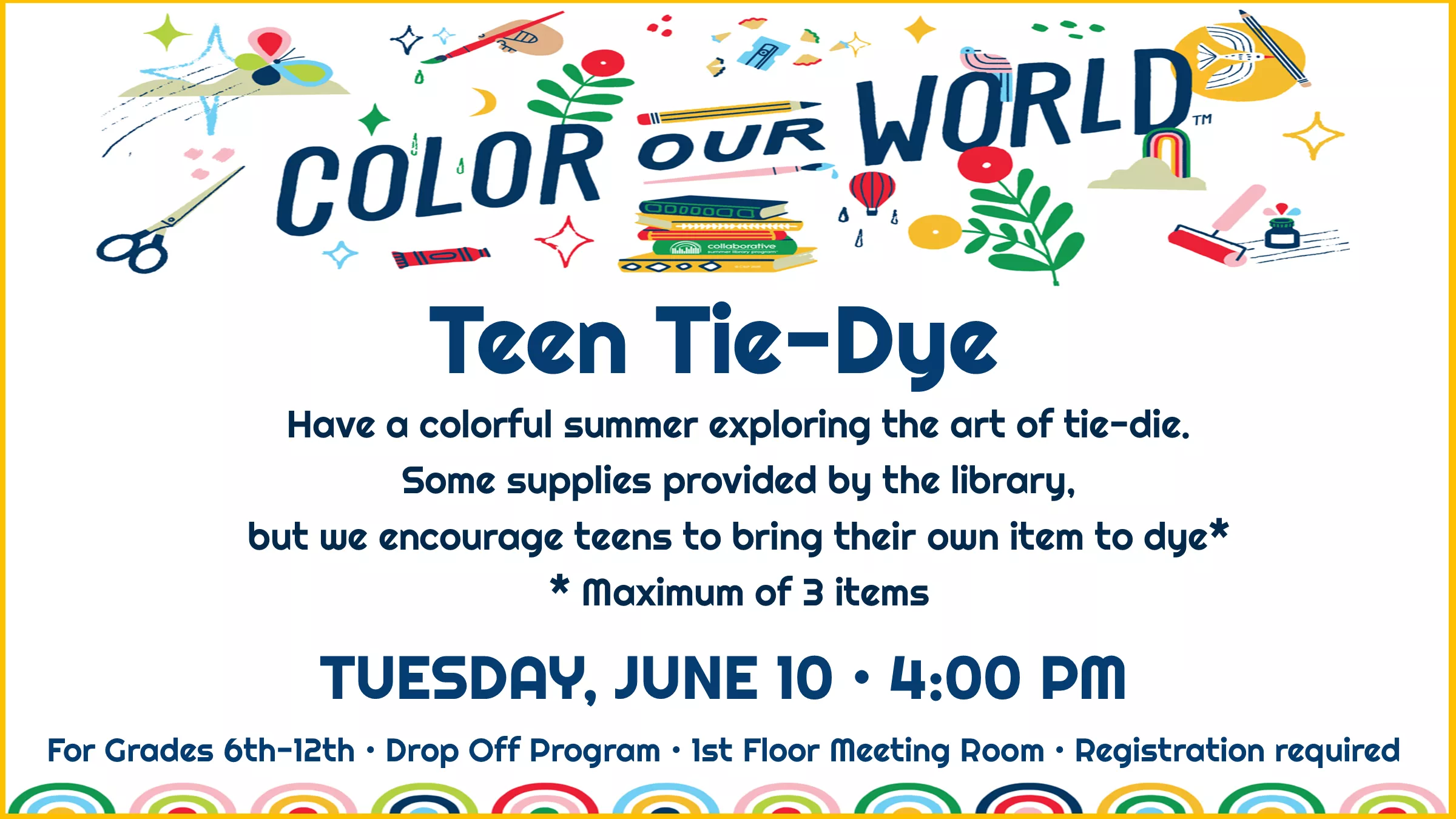 Teen Tie-Dye