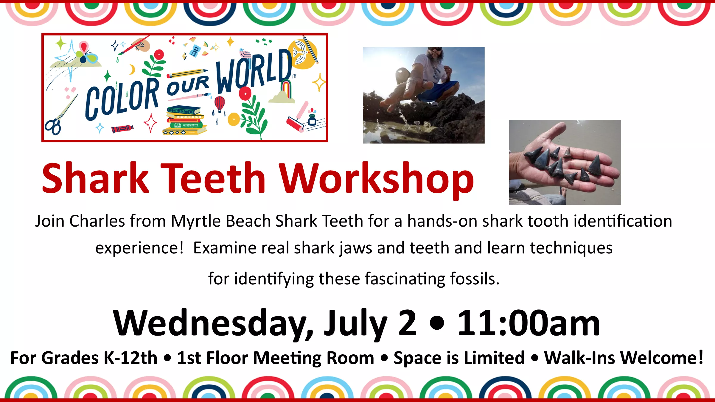 Shark Tooth Workshop