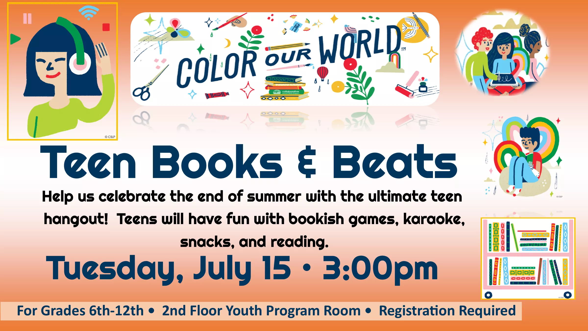 Teen Books &amp; Beats