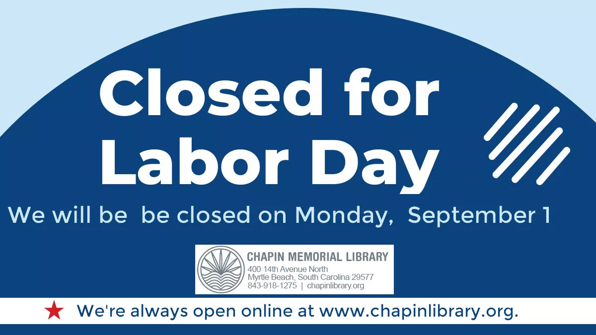 Closed for Labor Day
