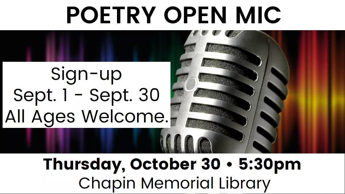 Poetry Open Mic