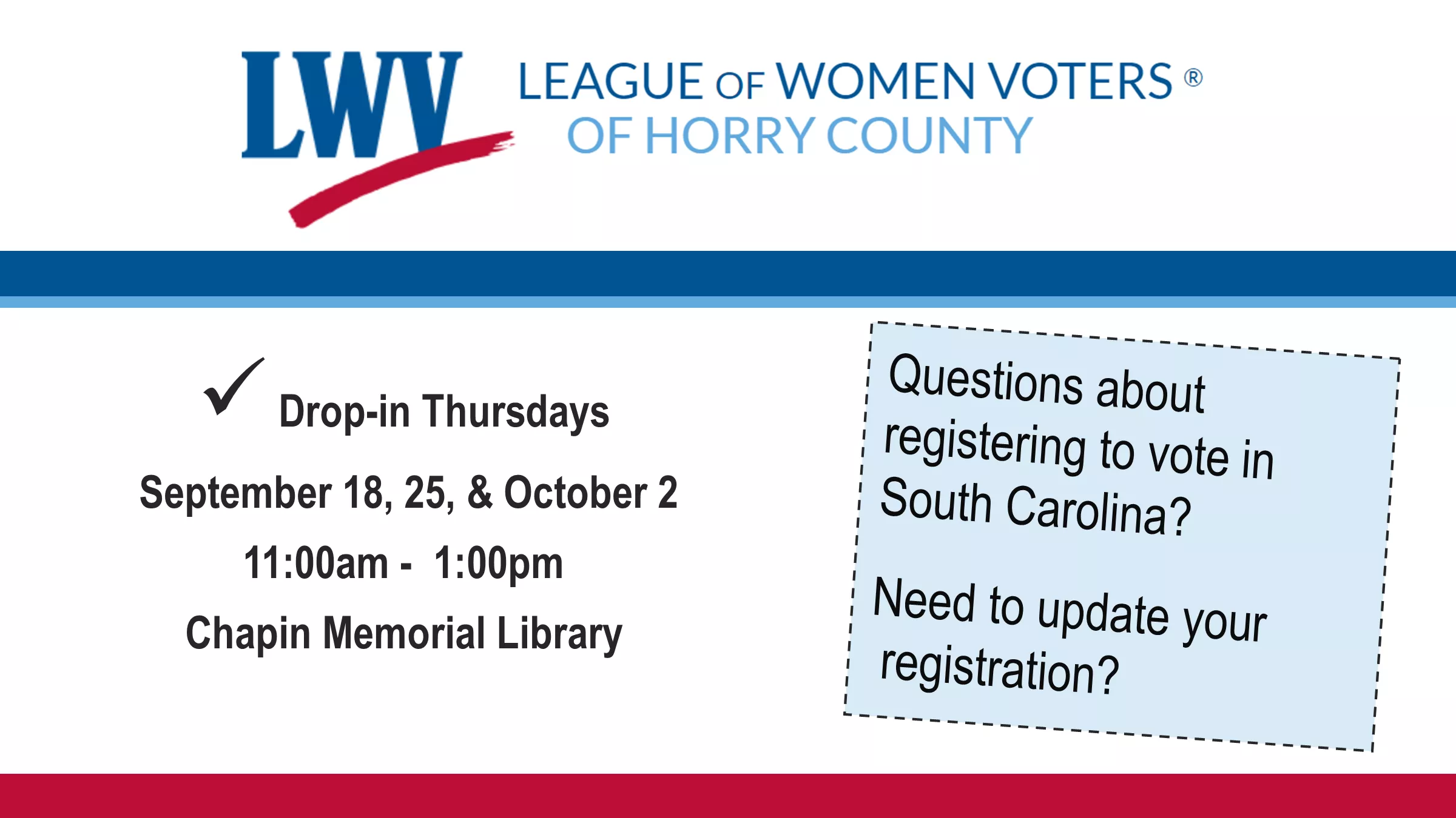 League of Women Voters