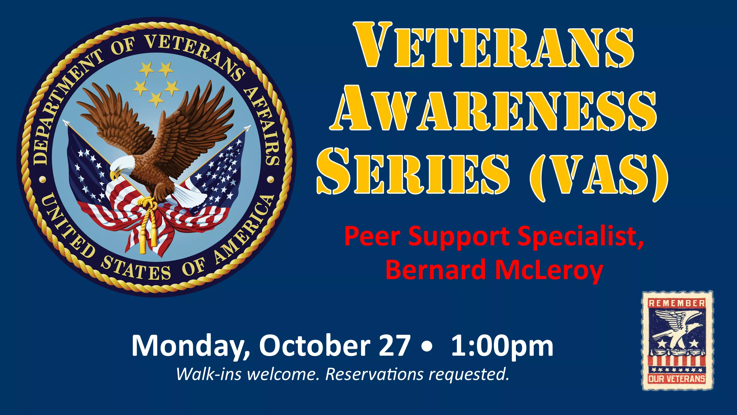 Veterans Awareness Series