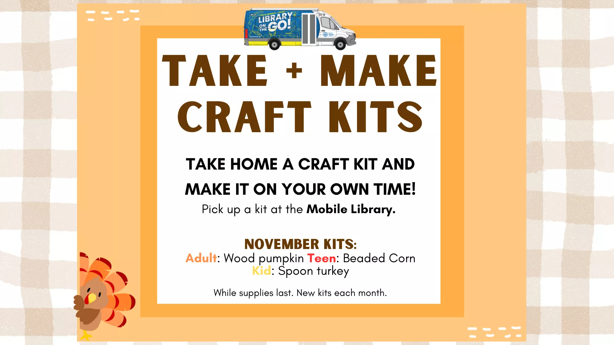 Mobile Library Take &amp; Make