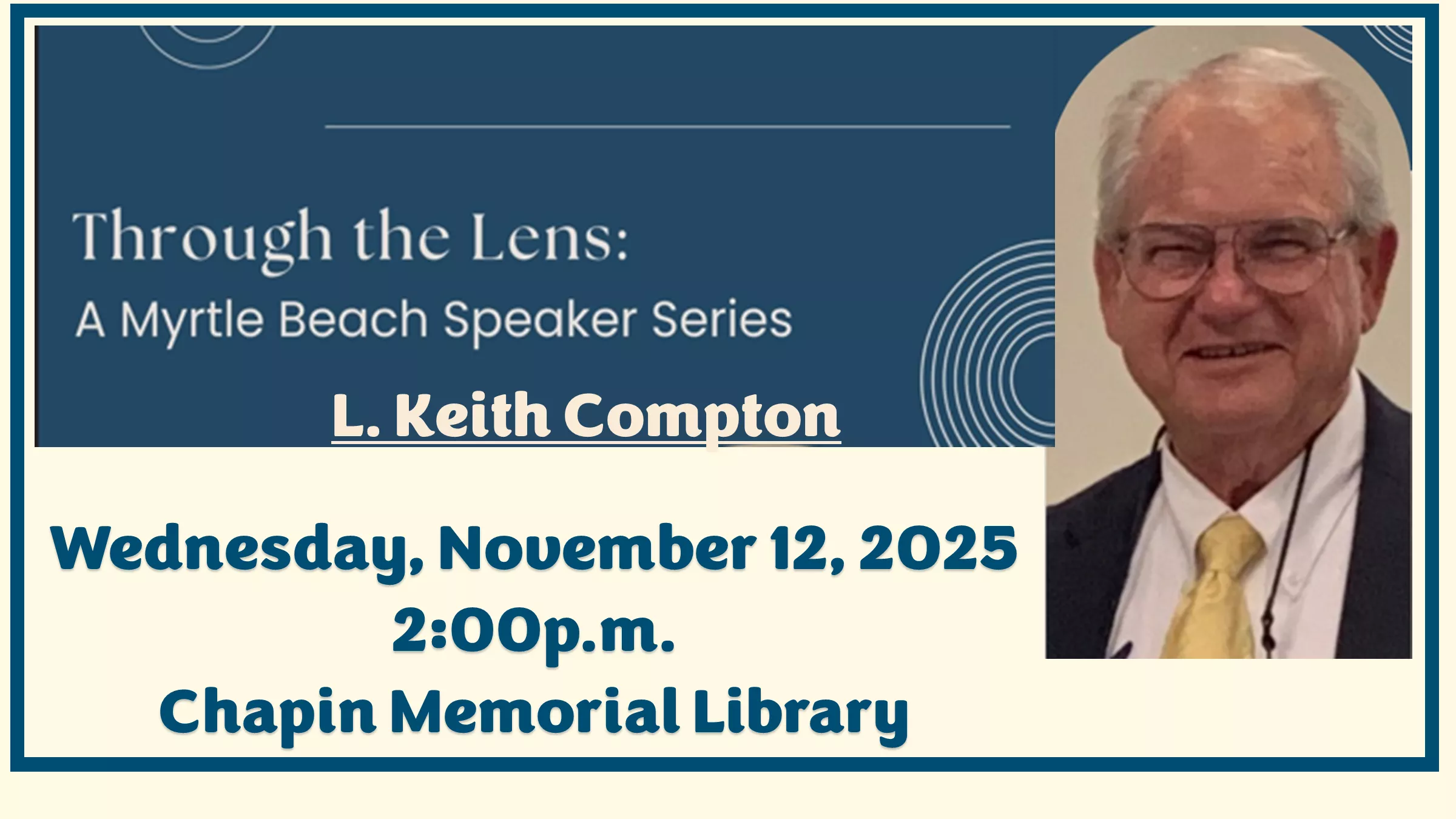 Through the Lens - Keith Compton