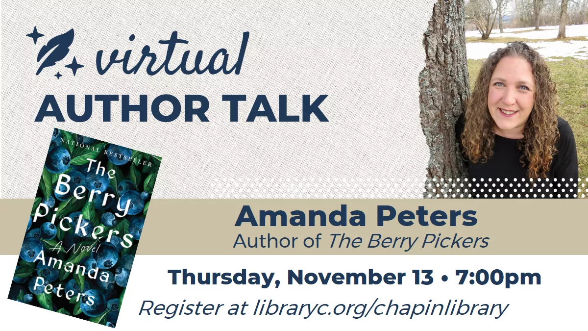 Virtual Author Talk with Amanda Peters