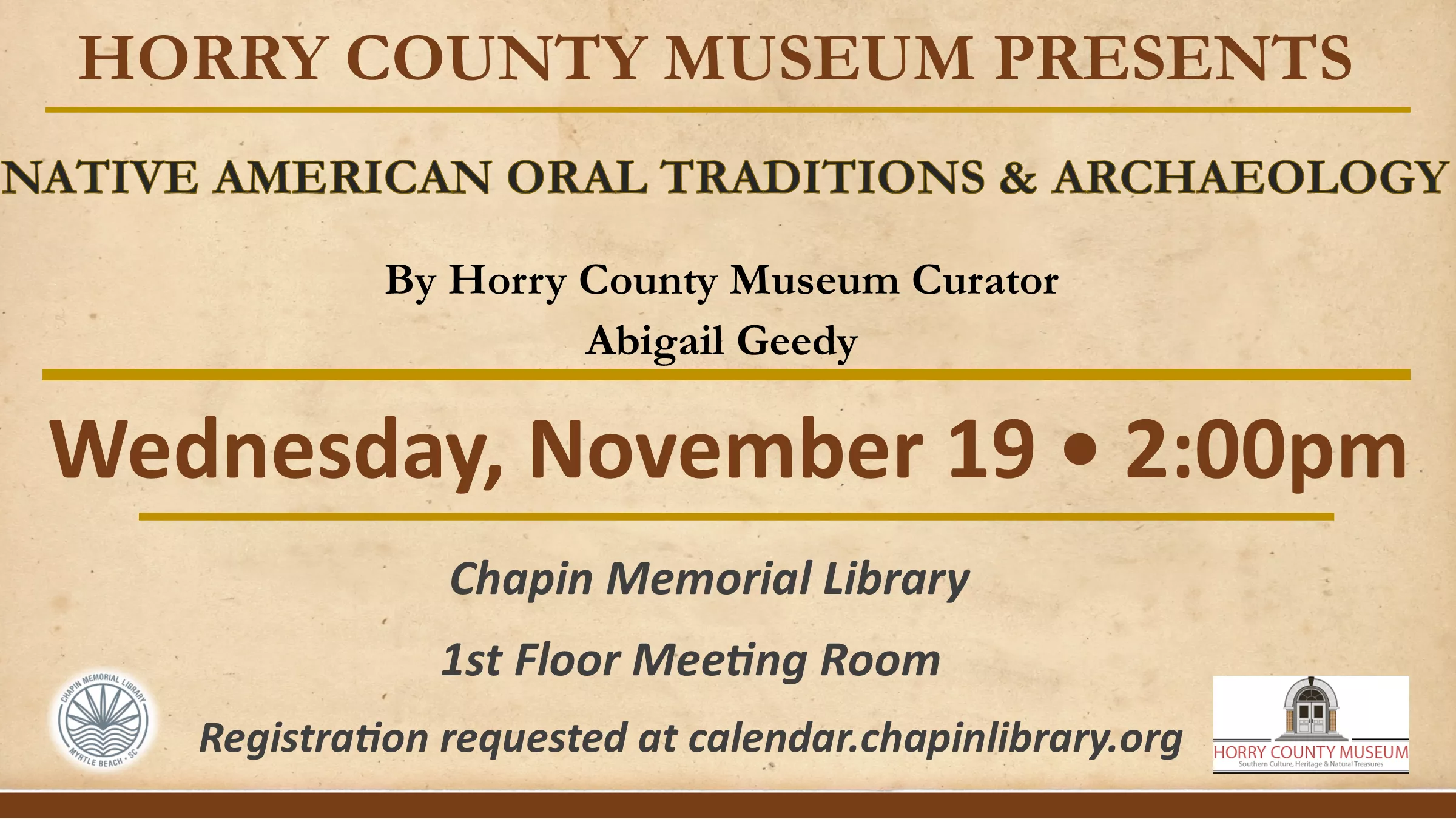 HCM - Native American Oral Traditions