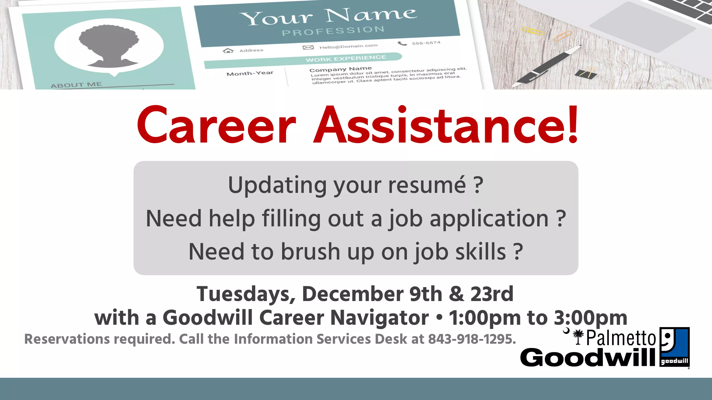 Goodwill Career Assistance