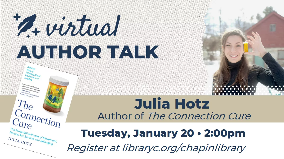 Virtual Author Talk with Julia Hotz