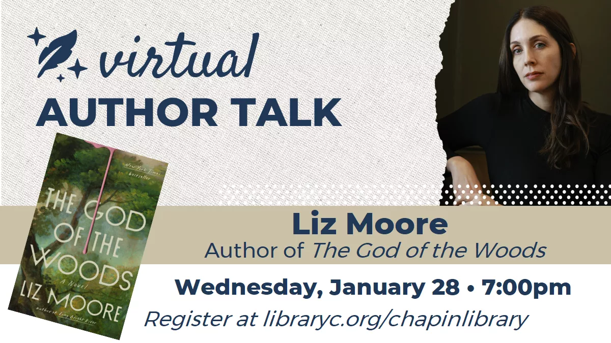 Virtual Author Talk with Liz Moore