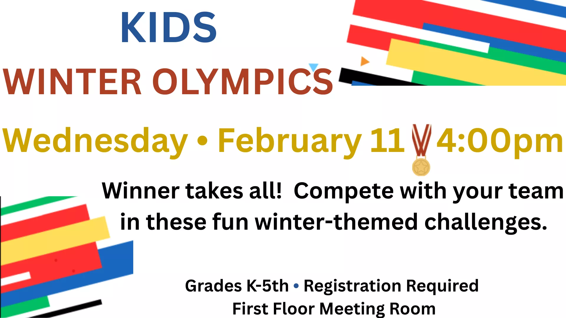 Kids Winter Olympics