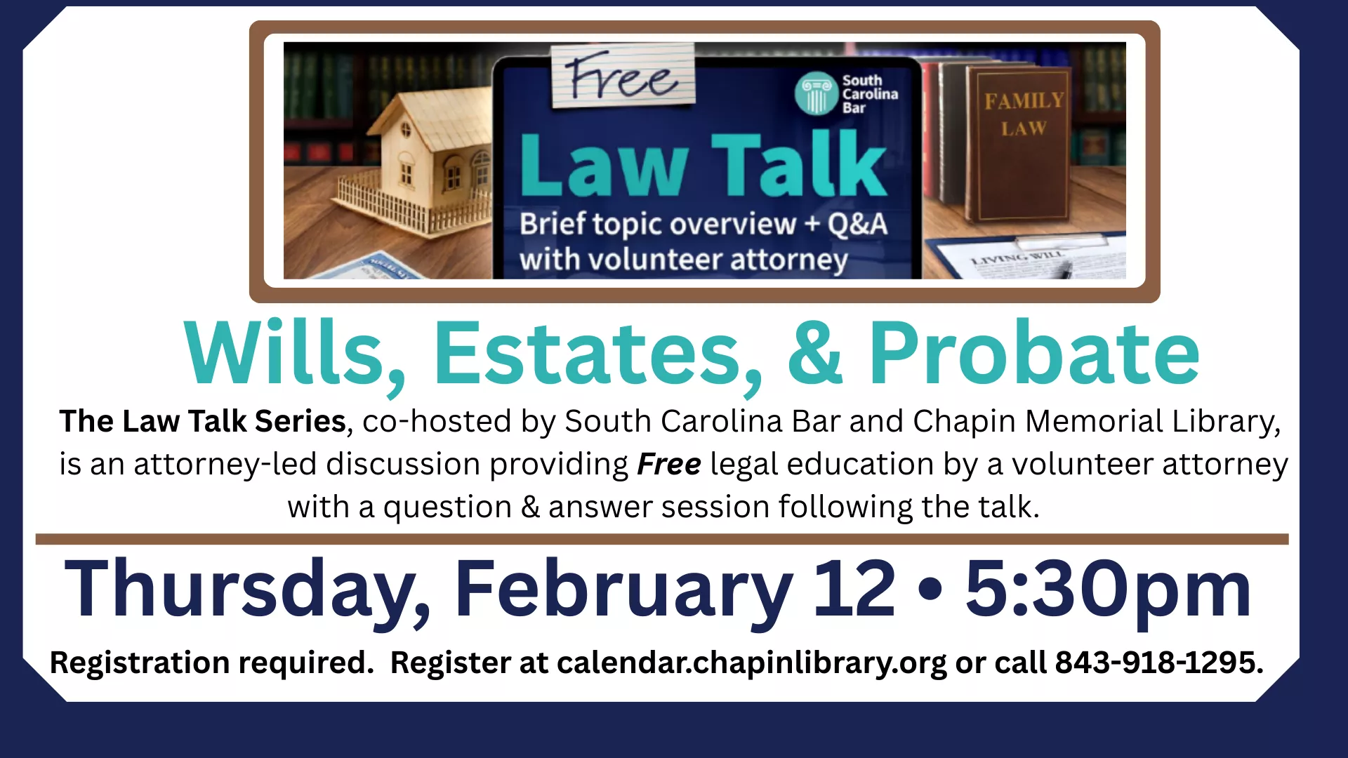 Legal Clinic - Wills, Estates &amp; Probate