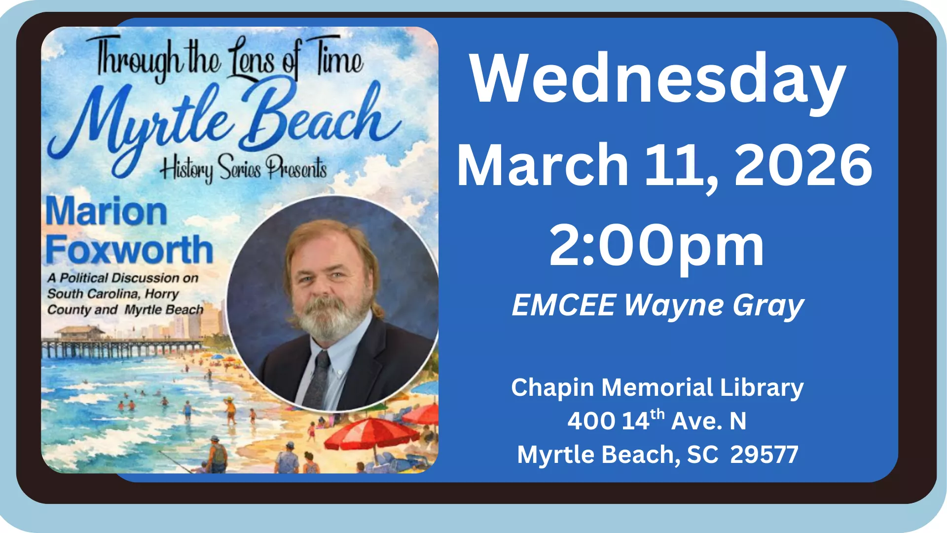 Through the Lens - Marion Foxworth