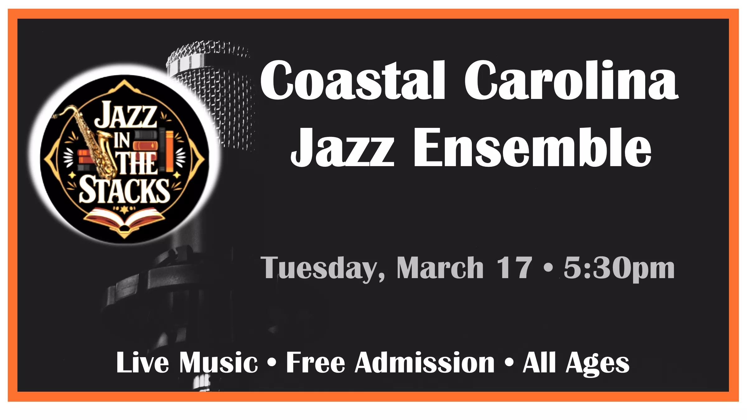 Jazz in the Stacks - CCU Jazz Ensemble