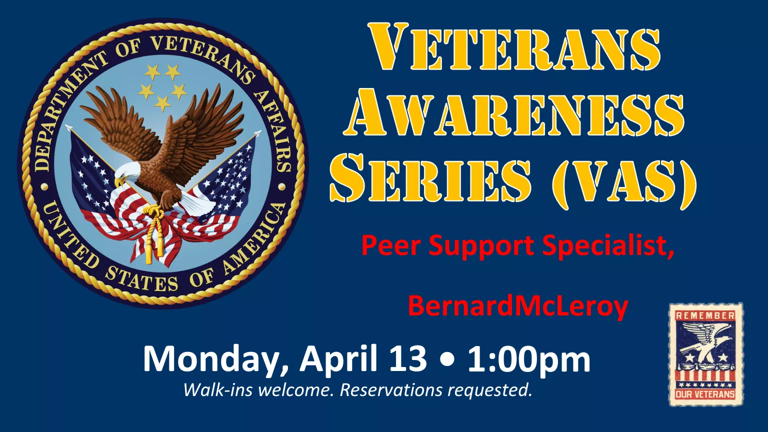 Veterans Awareness Series