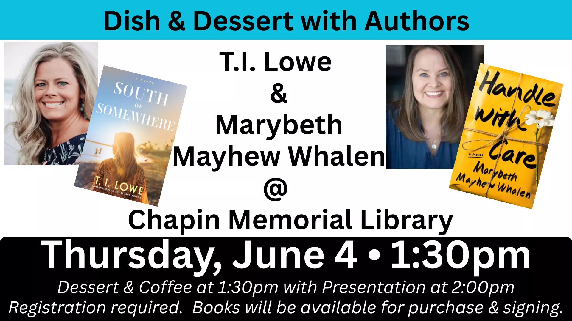 Dish &amp; Dessert with Authors