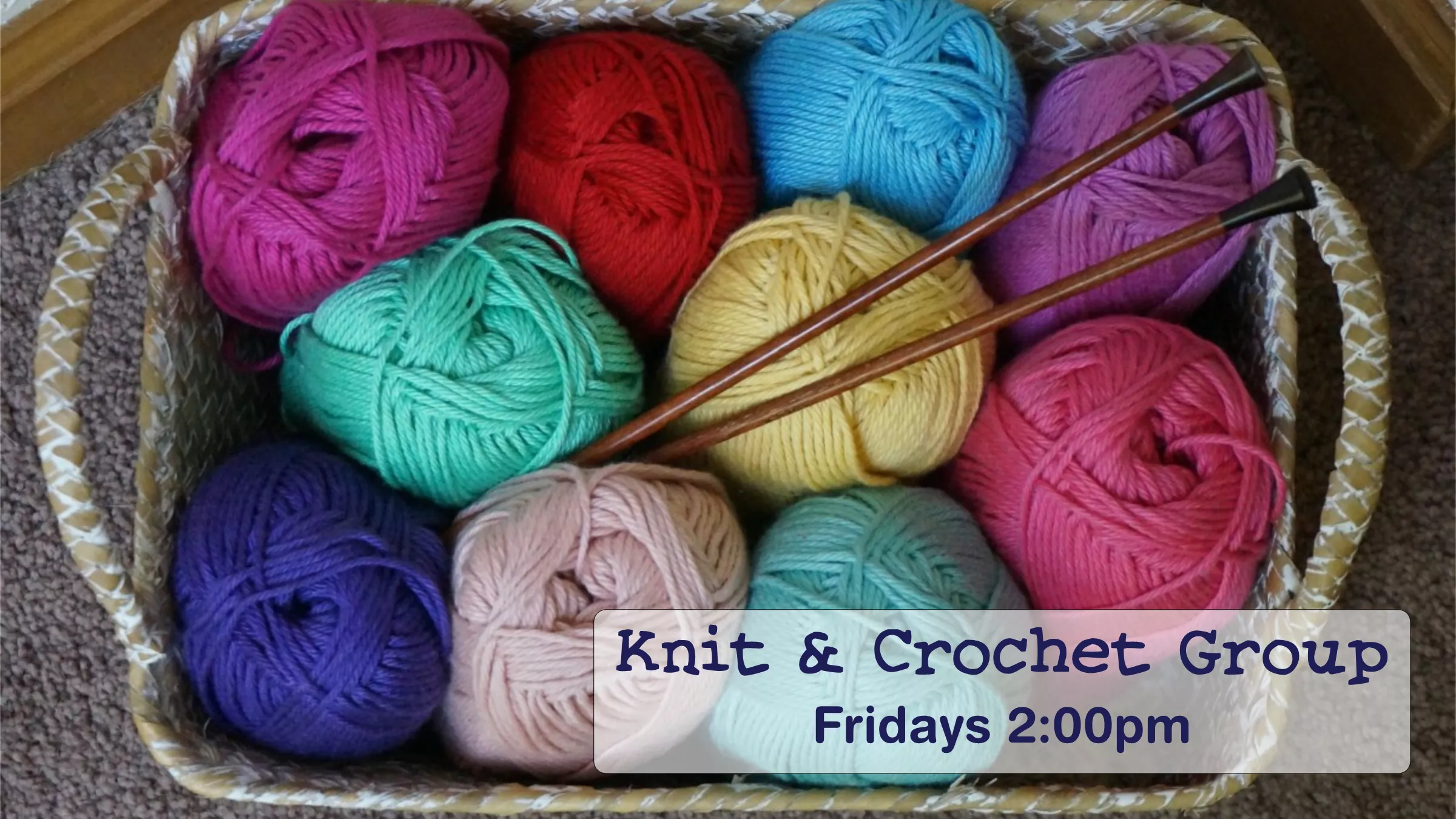 Picture of knitting yarn