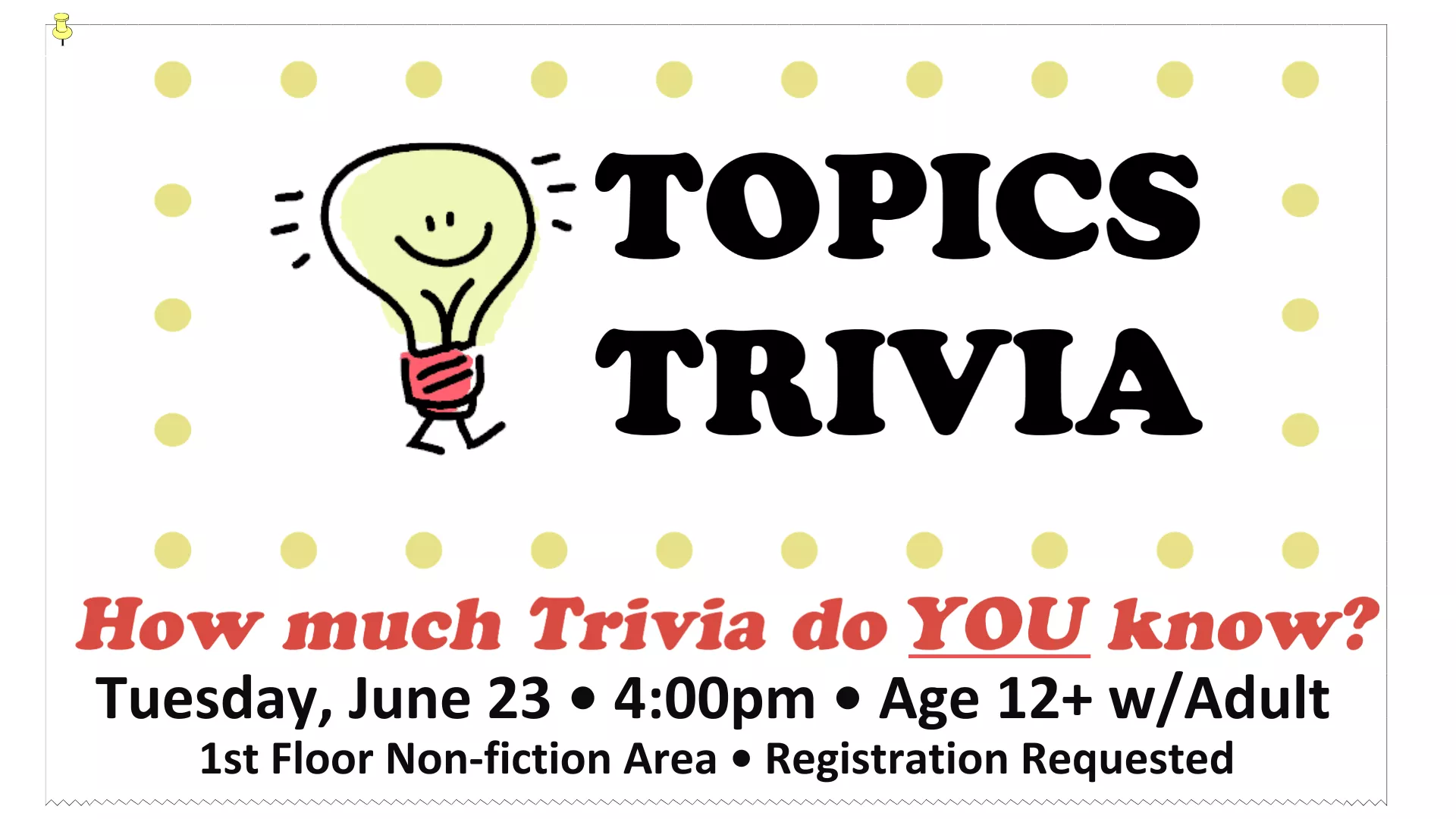 Topics Trivia