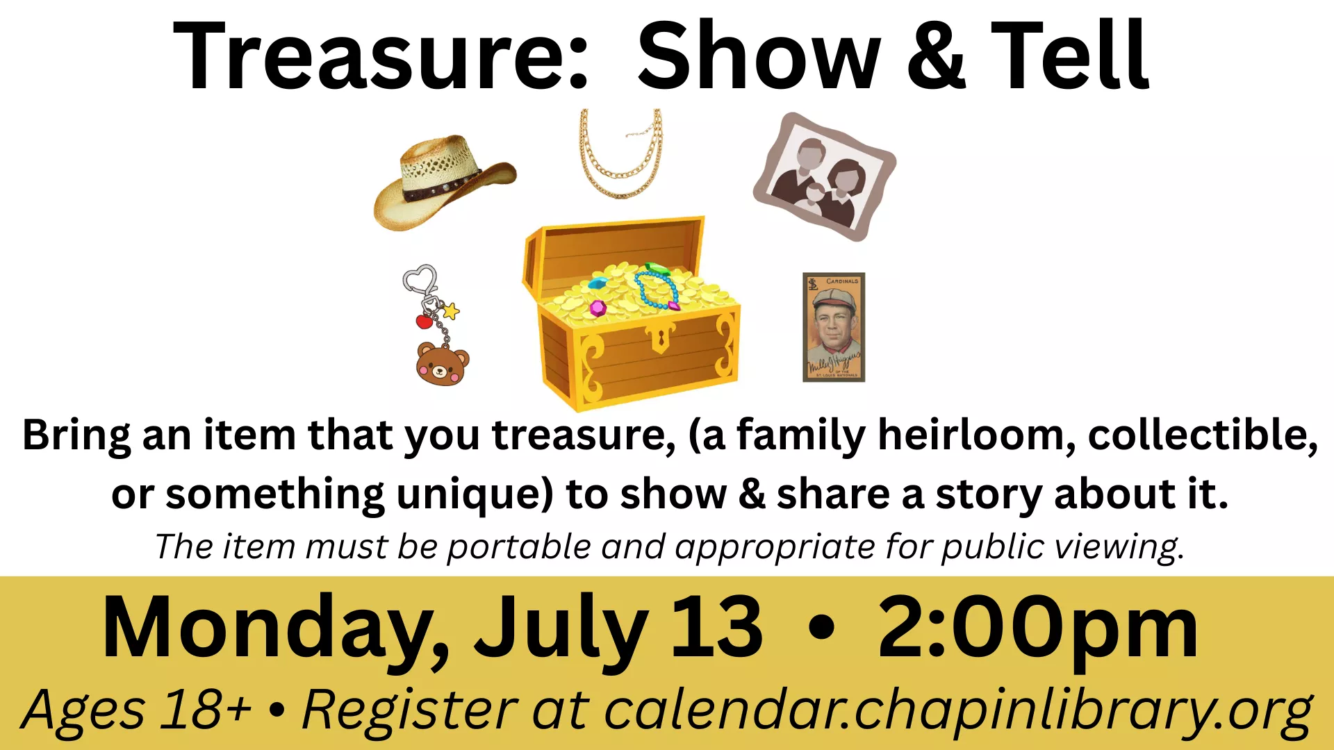 Treasure: Show and Tell