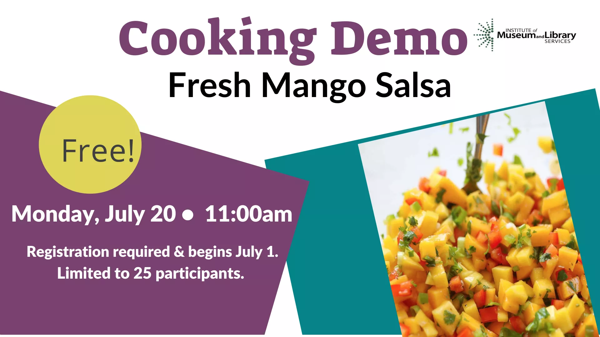 Cooking Demo - Fresh Mango Salsa