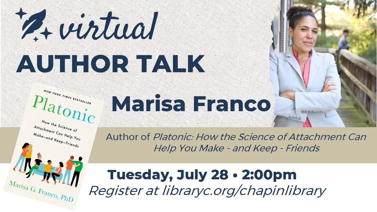 Virtual Author Talk with Marisa Franco