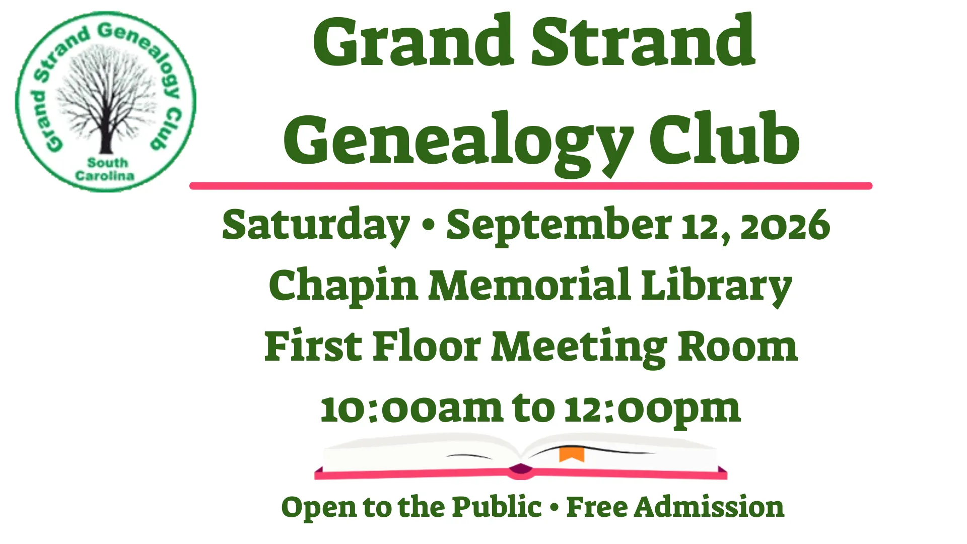 Grand Strand Genealogy Club