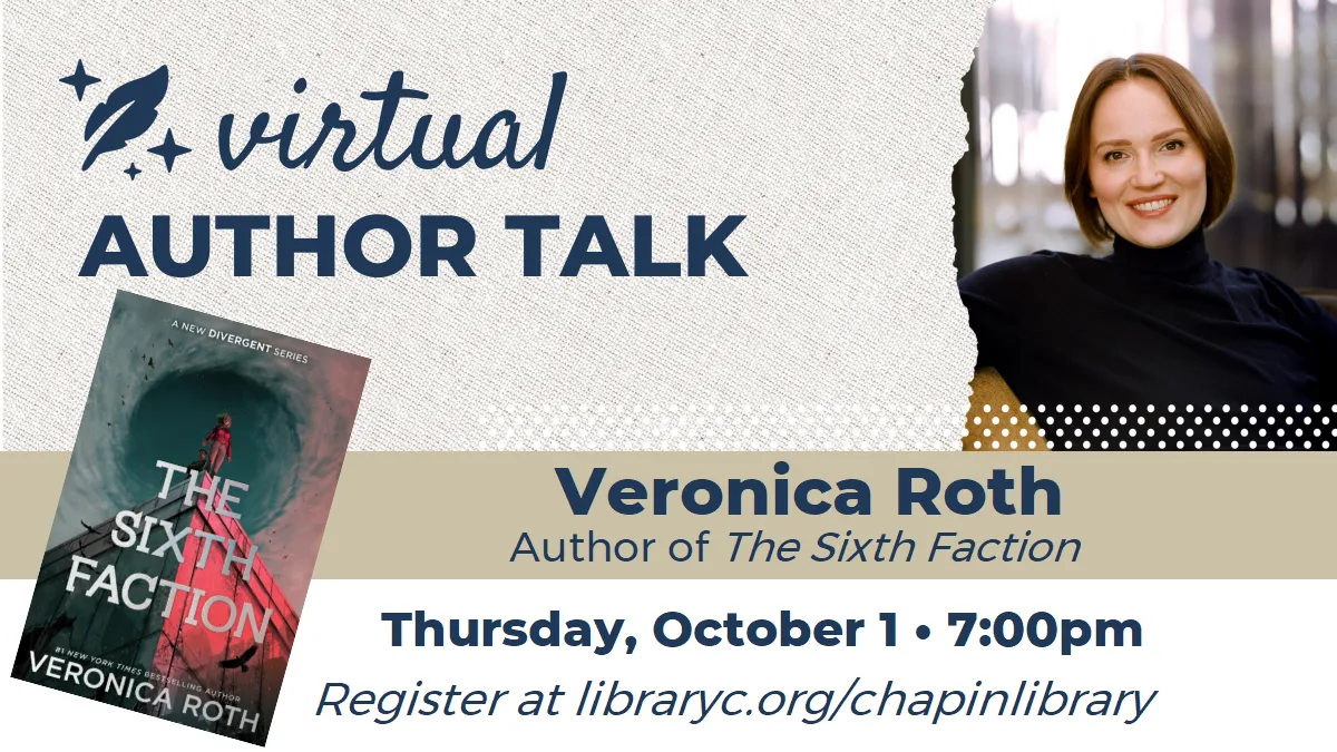 Virtual Author Talk with Veronica Roth