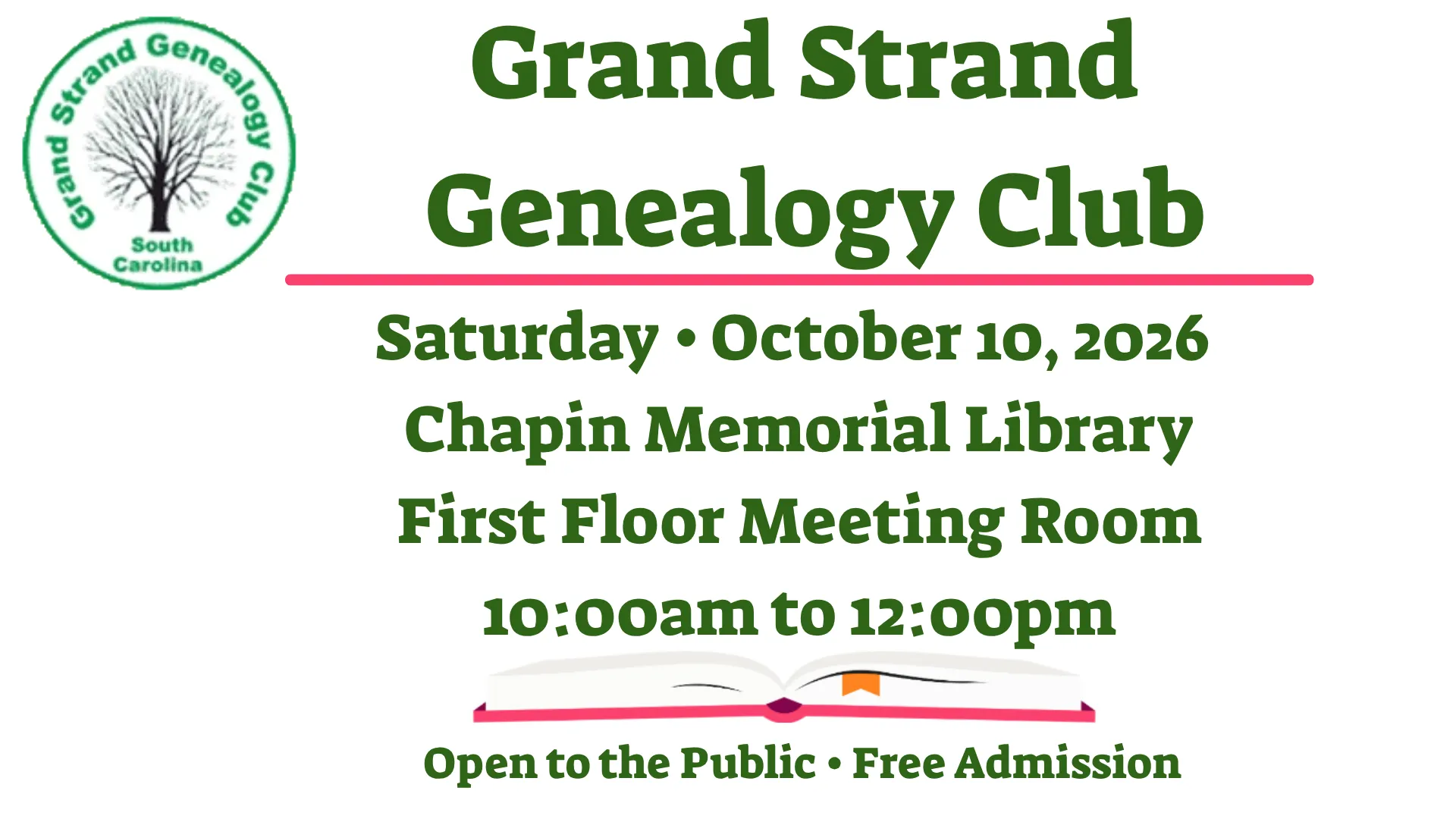 Grand Strand Genealogy Club