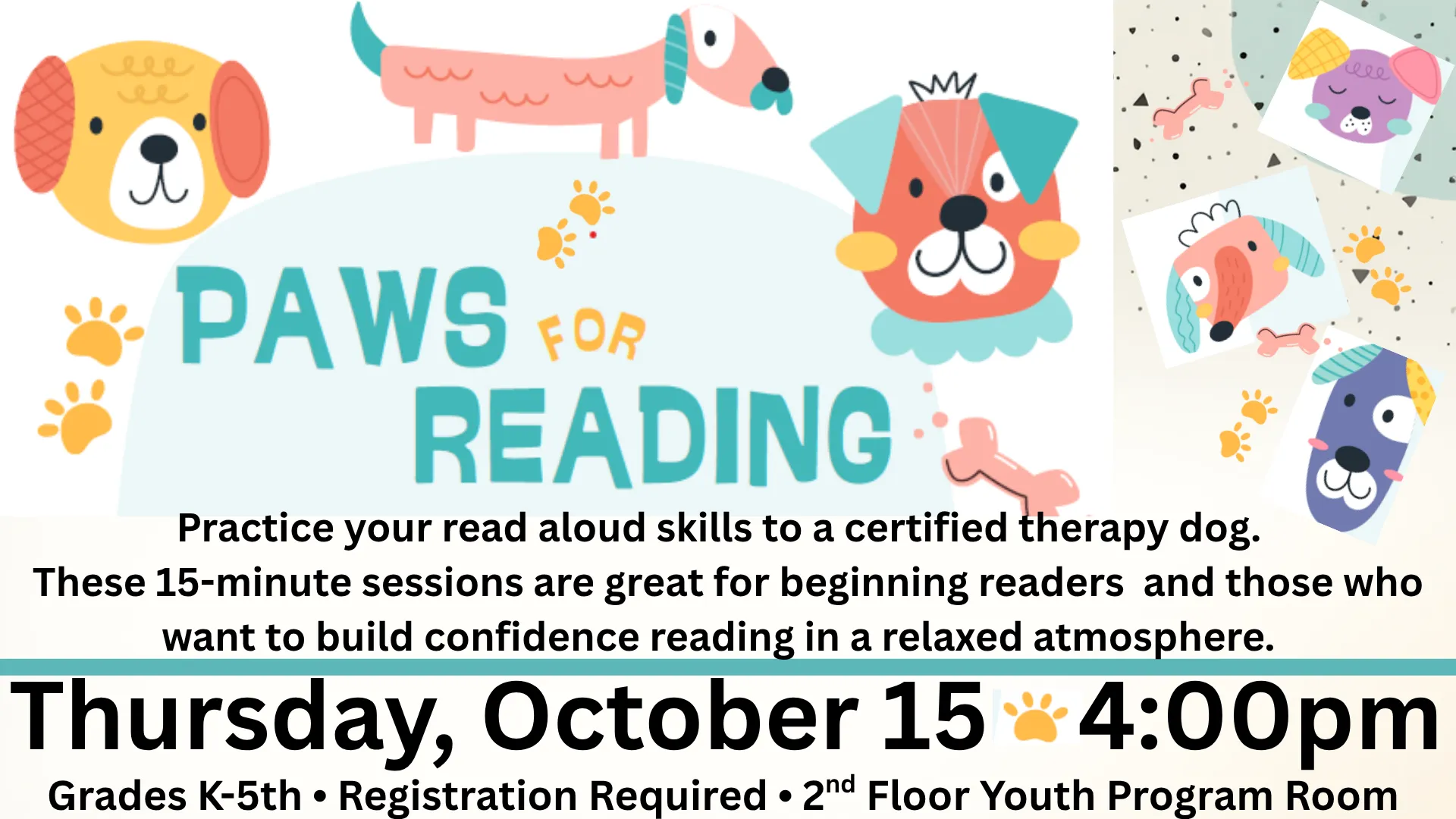 Paws for Reading